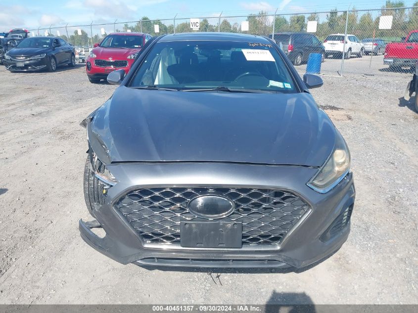 5NPE34AF4JH727301 2018 Hyundai Sonata Sport+