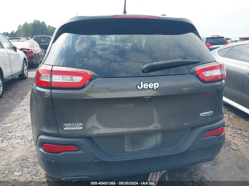 2018 Jeep Cherokee Latitude Plus VIN: 1C4PJLLB1JD552143 Lot: 40451365