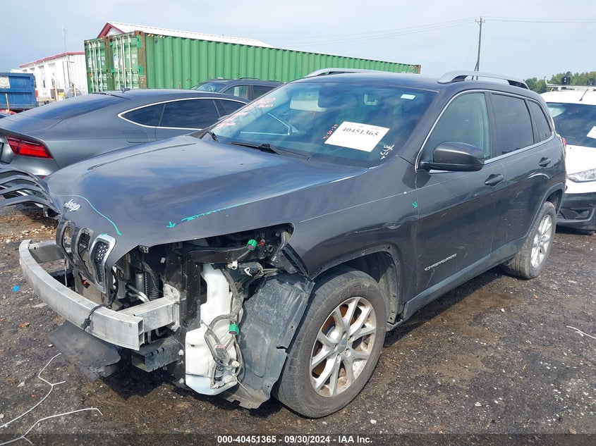 VIN 1C4PJLLB1JD552143 2018 JEEP CHEROKEE LATITUDE PLUS FWD
