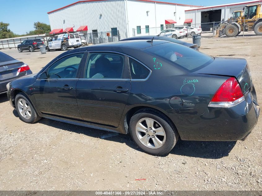 2012 Chevrolet Impala Ls VIN: 2G1WF5E34C1282699 Lot: 40451366