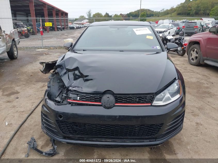 2017 Volkswagen Golf Gti Autobahn 4-Door/S 4-Door/Se 4-Door/Sport VIN: 3VW5T7AU3HM065003 Lot: 40451372