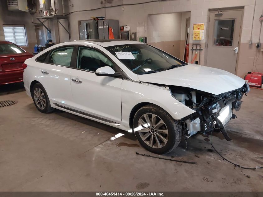 5NPE34AF7HH542928 2017 HYUNDAI SONATA - Image 1