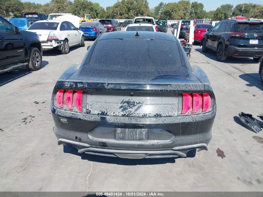 2021 Ford Mustang Ecoboost Fastback VIN: 1FA6P8TH3M5138779 Lot: 40451424