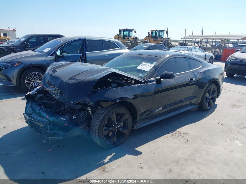 VIN 1FA6P8TH3M5138779 2021 FORD MUSTANG ECOBOOST FASTBACK