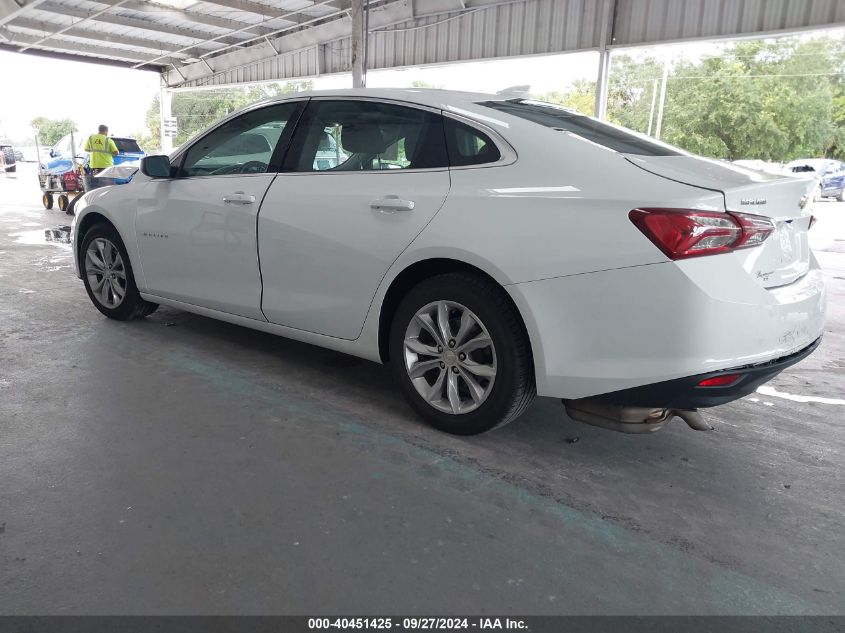 2021 Chevrolet Malibu Lt VIN: 1G1ZD5ST8MF025000 Lot: 40451425