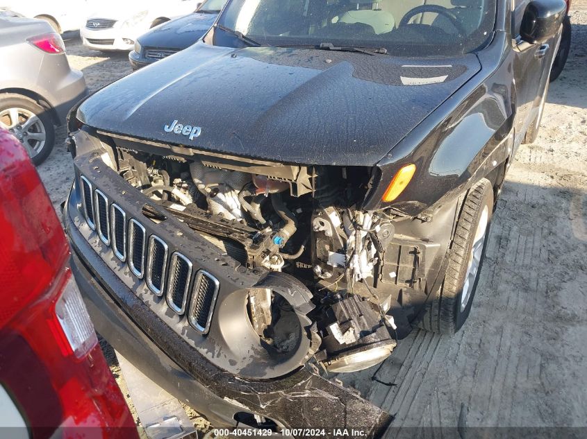 2018 Jeep Renegade Latitude VIN: ZACCJABB6JPH63831 Lot: 40451429