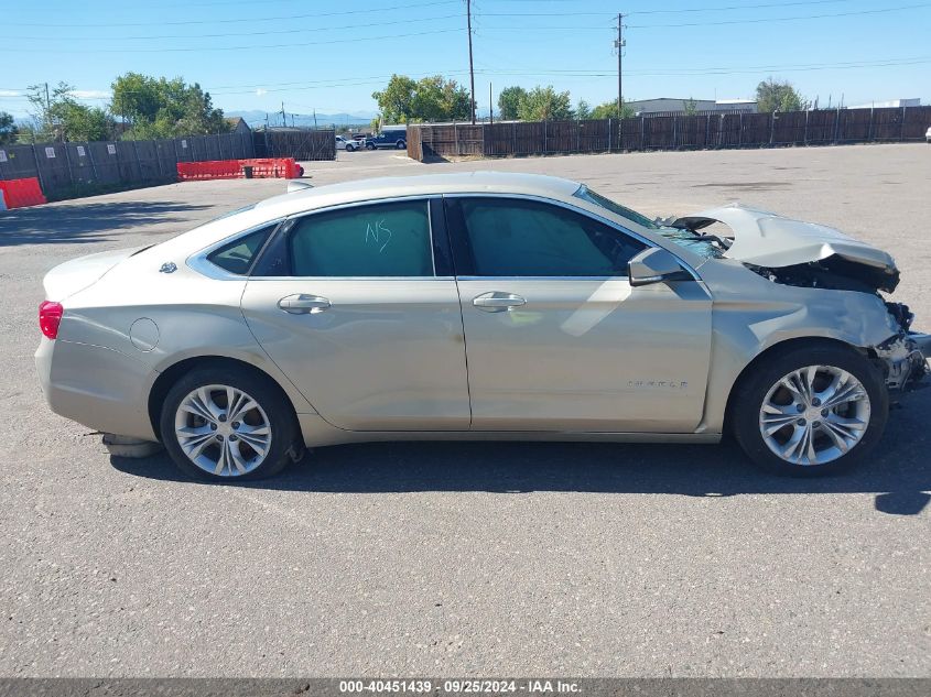 2014 Chevrolet Impala 2Lt VIN: 2G1125S39E9299657 Lot: 40451439