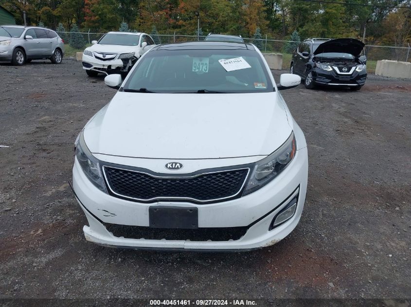 2015 Kia Optima Ex VIN: 5XXGN4A76FG500772 Lot: 40451461