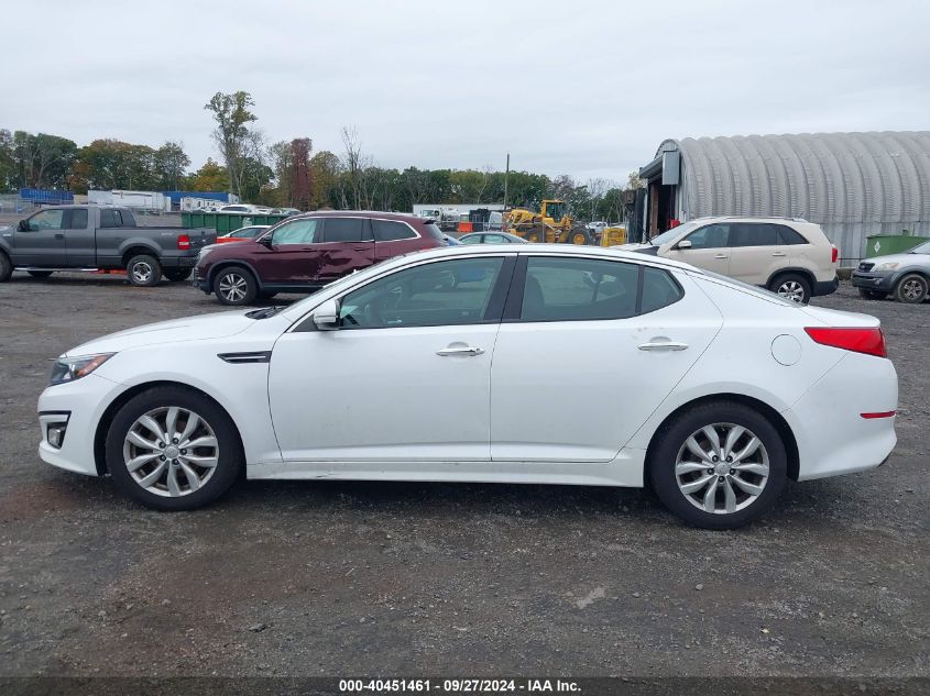 2015 Kia Optima Ex VIN: 5XXGN4A76FG500772 Lot: 40451461