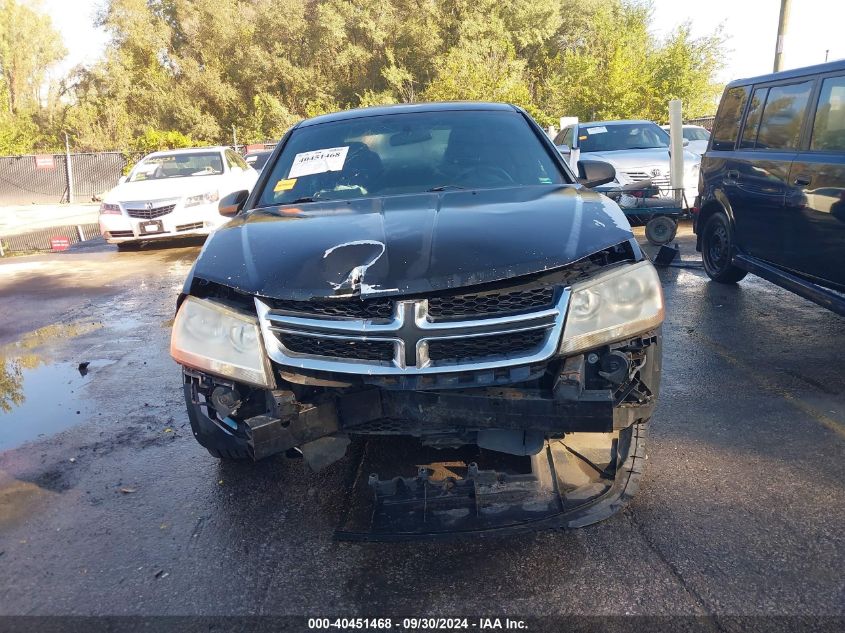 1C3CDZAB5CN132902 2012 Dodge Avenger Se