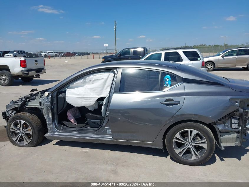 2023 Nissan Sentra Sv Xtronic Cvt VIN: 3N1AB8CVXPY298595 Lot: 40451471