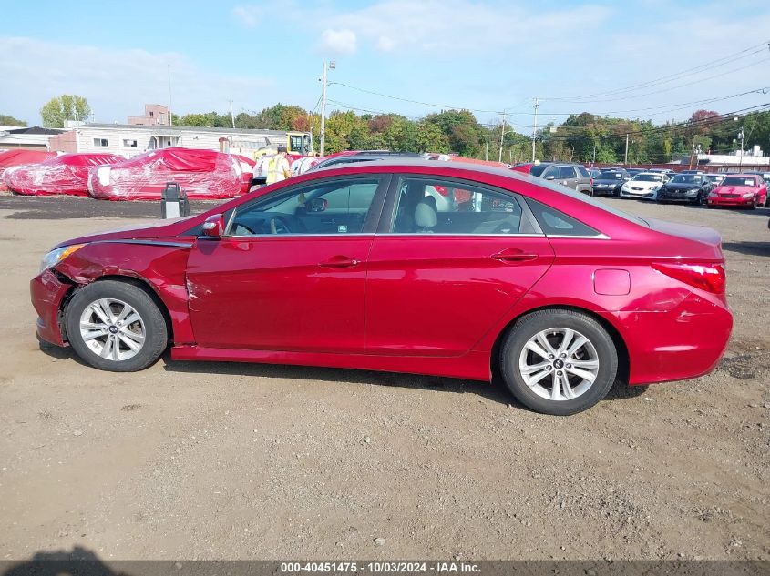 5NPEB4AC0EH922021 2014 Hyundai Sonata Gls