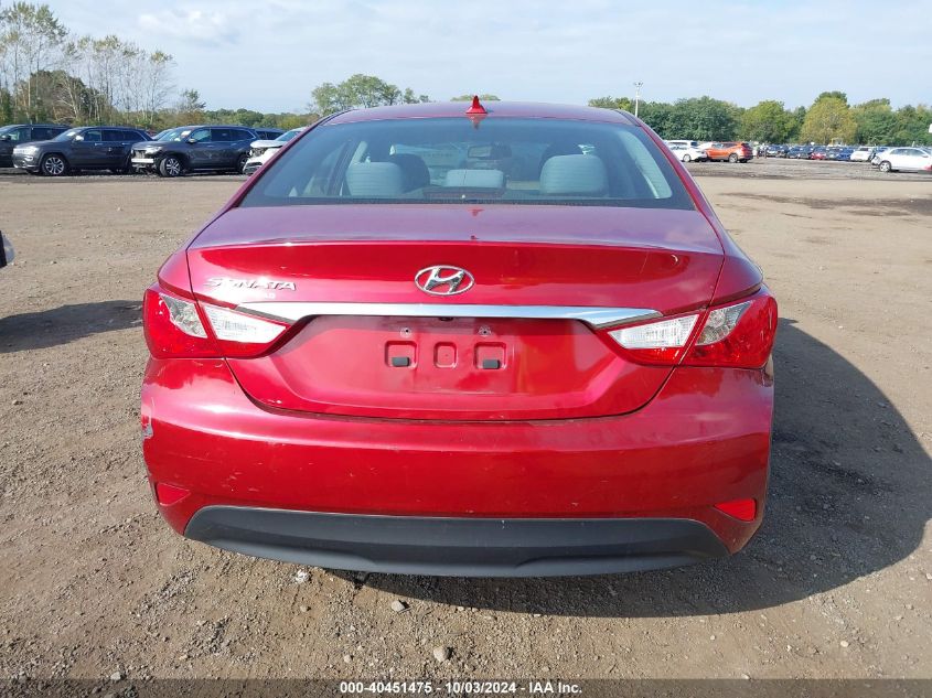 5NPEB4AC0EH922021 2014 Hyundai Sonata Gls