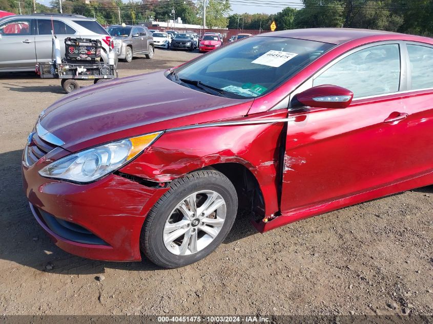 5NPEB4AC0EH922021 2014 Hyundai Sonata Gls