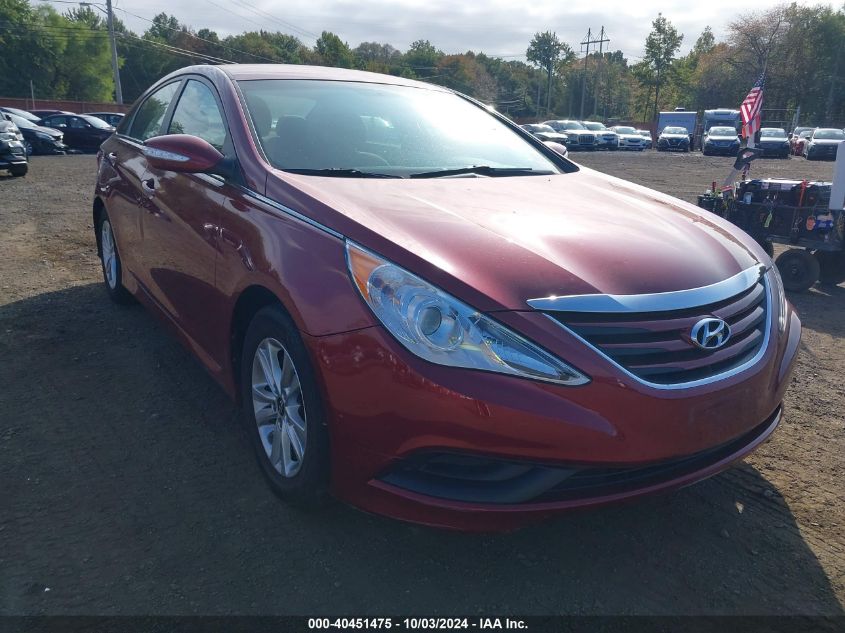 5NPEB4AC0EH922021 2014 Hyundai Sonata Gls