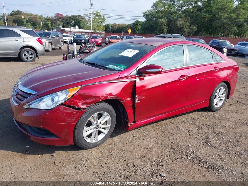2014 HYUNDAI SONATA VIN: 5NPEB4AC0EH922021