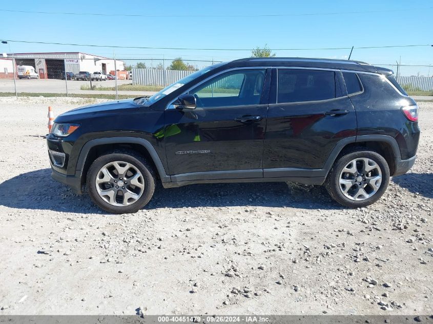 3C4NJDCB9JT340985 2018 Jeep Compass Limited 4X4