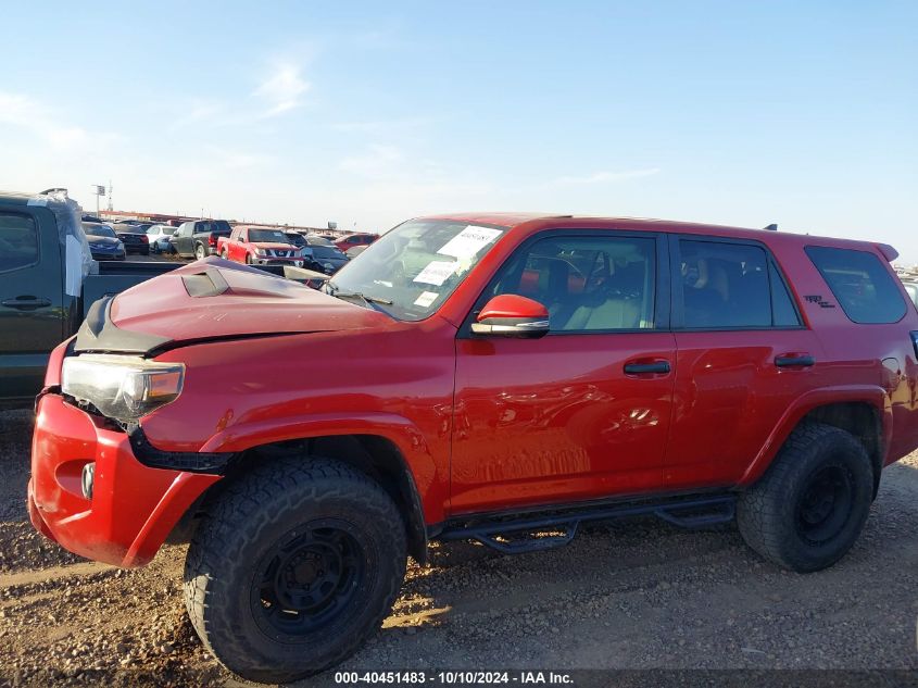 2019 Toyota 4Runner Trd Off Road Premium VIN: JTEBU5JR0K5727132 Lot: 40451483