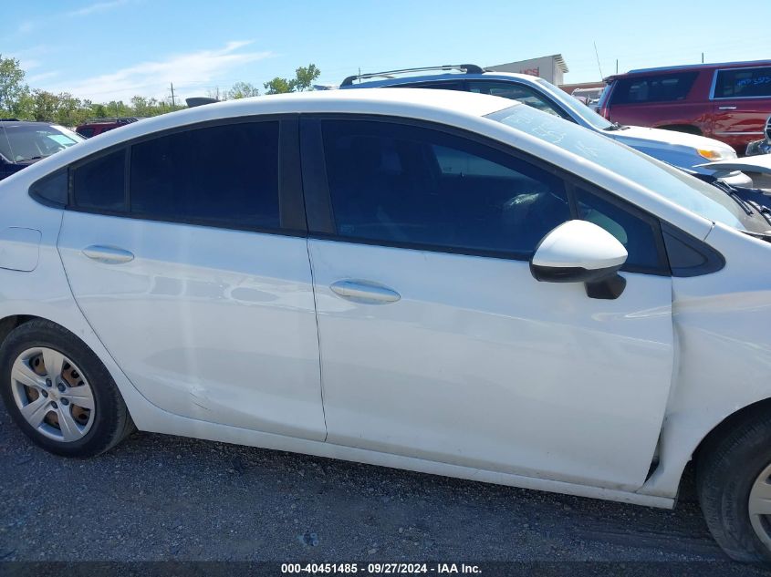 2018 Chevrolet Cruze Ls Auto VIN: 1G1BC5SM8J7235602 Lot: 40451485