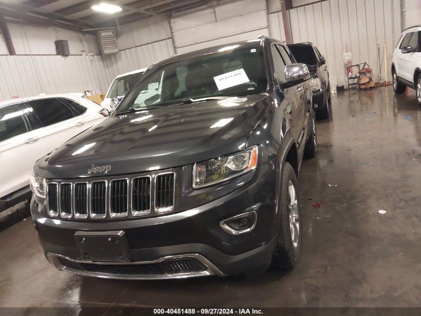 2015 Jeep Grand Cherokee Limited VIN: 1C4RJFBG4FC106900 Lot: 40451488