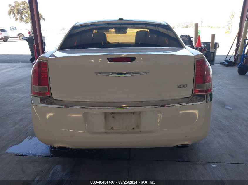 2014 Chrysler 300 VIN: 2C3CCAAG6EH380524 Lot: 40451497