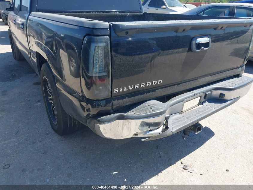 2006 Chevrolet Silverado 1500 Lt1 VIN: 2GCEC13TX61103805 Lot: 40451498