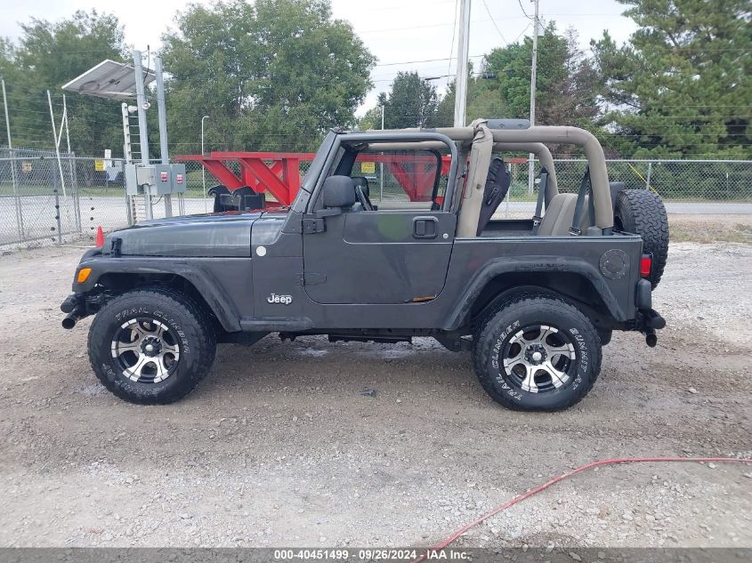 2004 Jeep Wrangler Sahara VIN: 1J4FA59S24P770670 Lot: 40451499