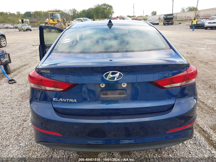 2018 Hyundai Elantra Sel/Value/Limited VIN: 5NPD84LF0JH397523 Lot: 40451510