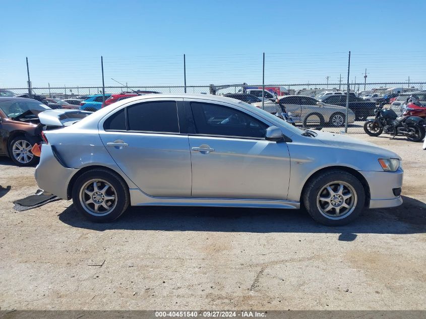 JA3AU86W89U013005 2009 Mitsubishi Lancer Gts