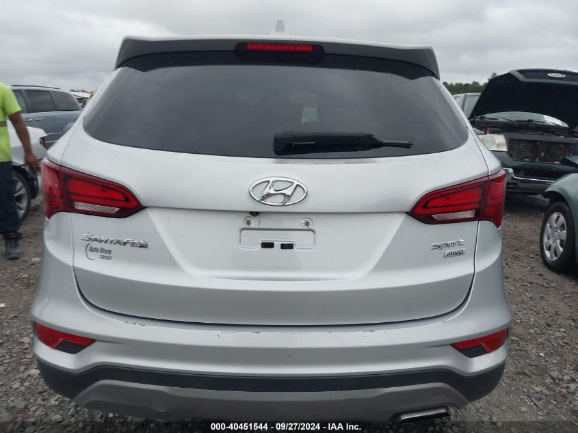 2017 Hyundai Santa Fe Sport 2.4L VIN: 5XYZTDLB2HG408430 Lot: 40451544