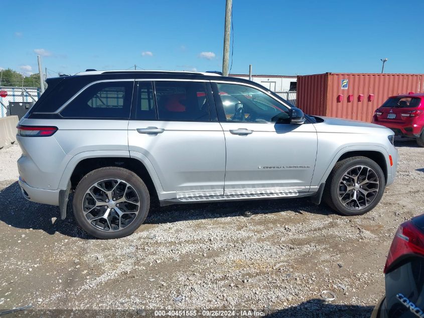 2023 Jeep Grand Cherokee Summit Reserve 4X4 VIN: 1C4RJHEG4P8827553 Lot: 40451555