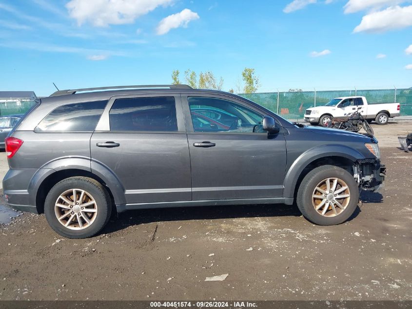 2016 Dodge Journey Sxt VIN: 3C4PDCBG6GT137472 Lot: 40451574