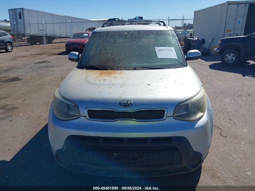 2014 Kia Soul VIN: KNDJN2A27E7713283 Lot: 40451590