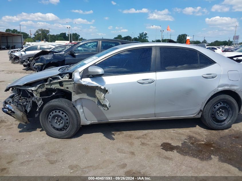 2016 Toyota Corolla Le VIN: 5YFBURHE2GP463789 Lot: 40451593