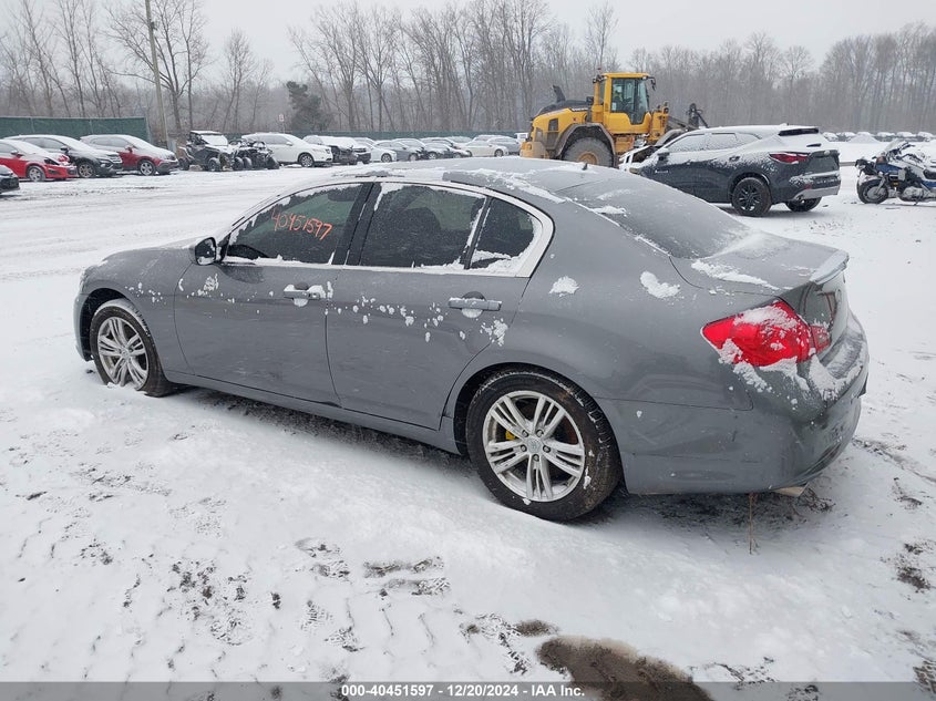 Vin: jn1cv6ar7dm351861, lot: 40940259, infiniti g37x 20133