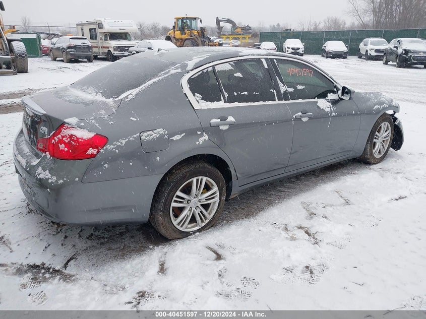 Vin: jn1cv6ar7dm351861, lot: 40940259, infiniti g37x 20134