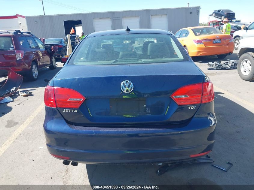 3VWLL7AJ3EM388640 2014 Volkswagen Jetta Tdi