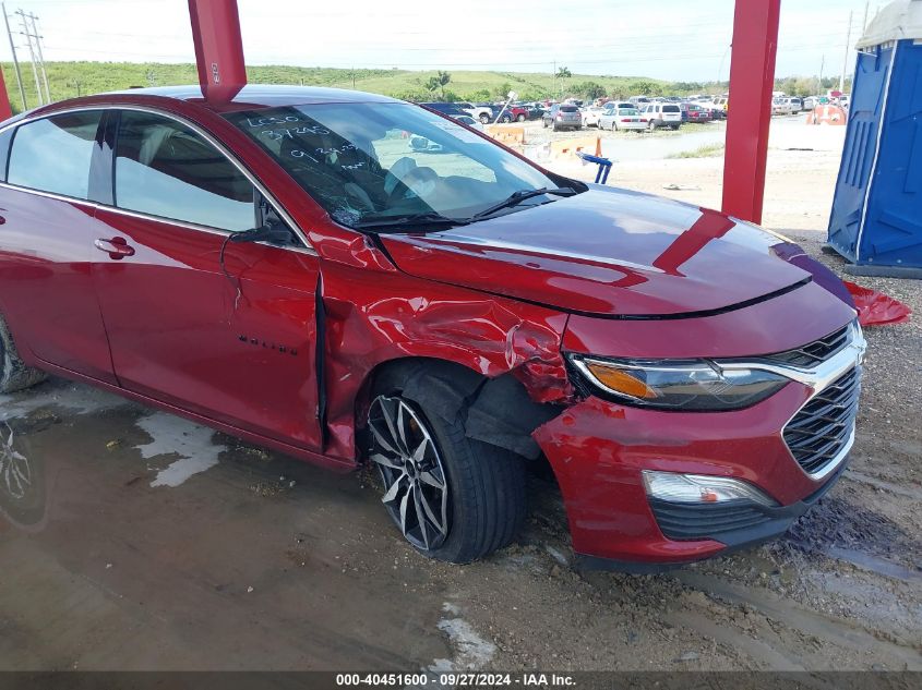 2020 Chevrolet Malibu Fwd Rs VIN: 1G1ZG5ST7LF135980 Lot: 40451600