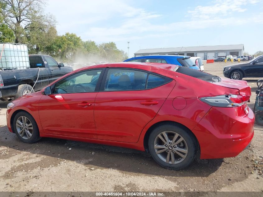 5NPD84LF8JH335027 2018 Hyundai Elantra Value Edition