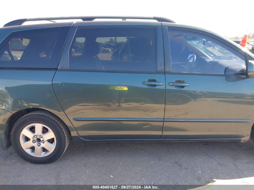 2005 Toyota Sienna Xle VIN: 5TDZA22CX5S295782 Lot: 40451627