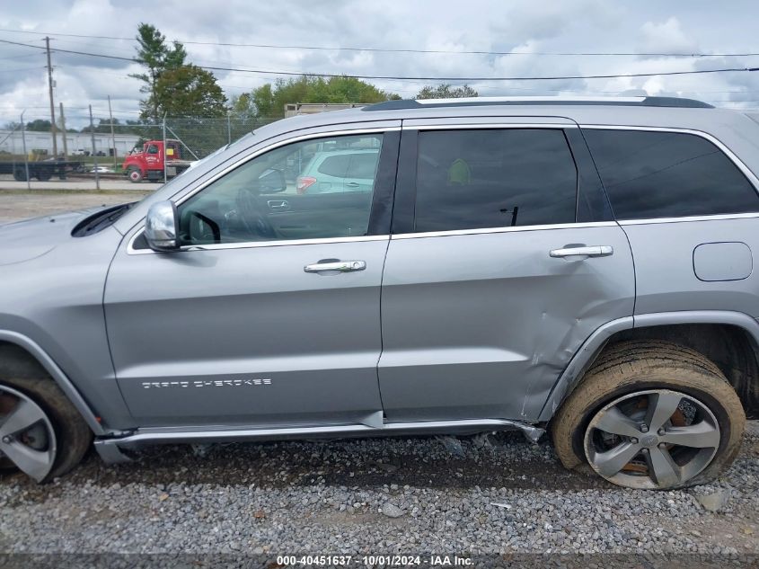 2015 Jeep Grand Cherokee Overland VIN: 1C4RJFCM1FC866416 Lot: 40451637