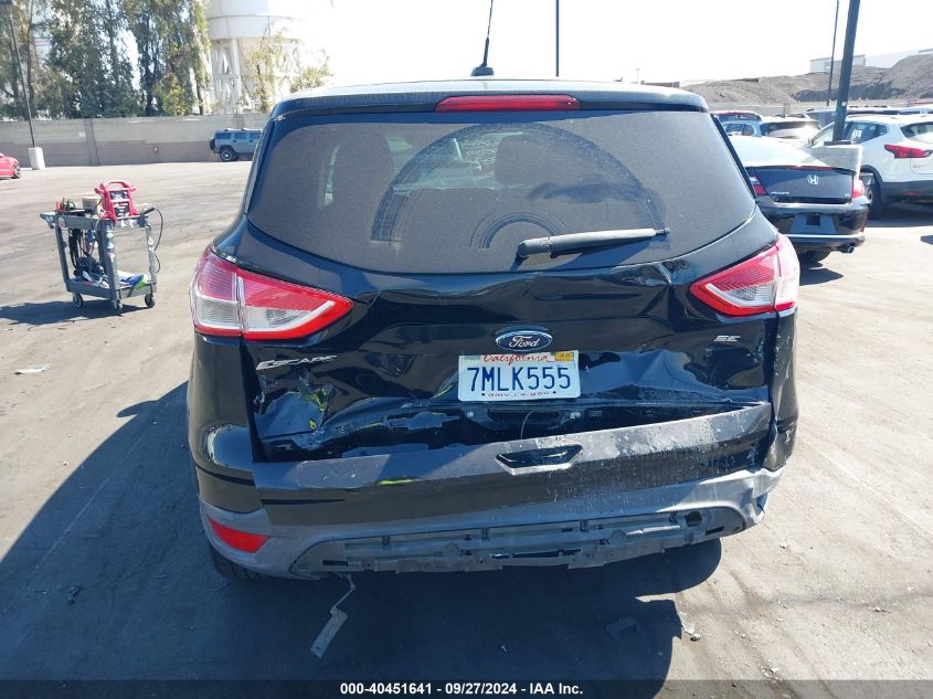 2016 FORD ESCAPE SE - 1FMCU0G78GUA70378