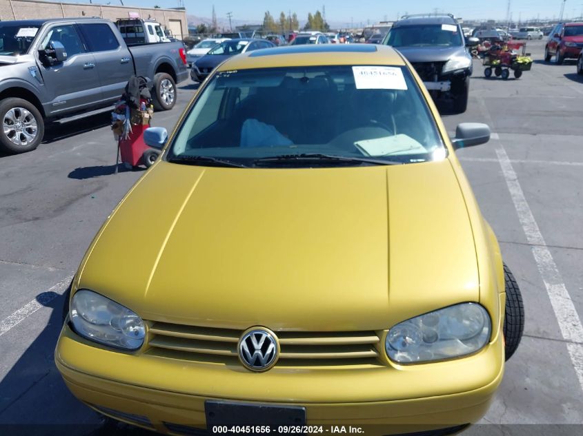 2000 Volkswagen Gti Glx VIN: WVWDE21J3YW285632 Lot: 40451656