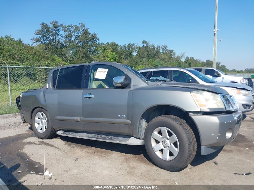 5N1AA08A16N739285 2006 Nissan Armada Se/Le