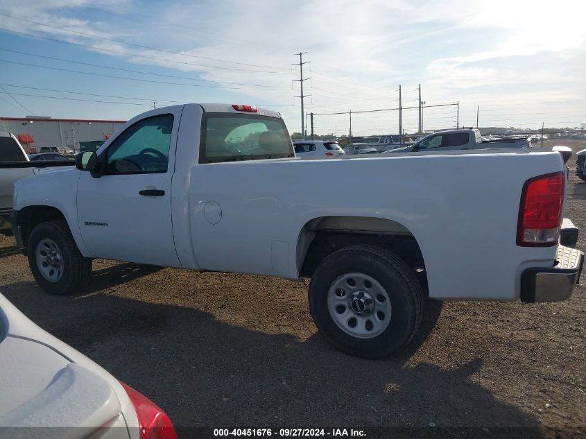 2013 GMC Sierra C1500 VIN: 1GTN1TE00DZ129628 Lot: 40451676