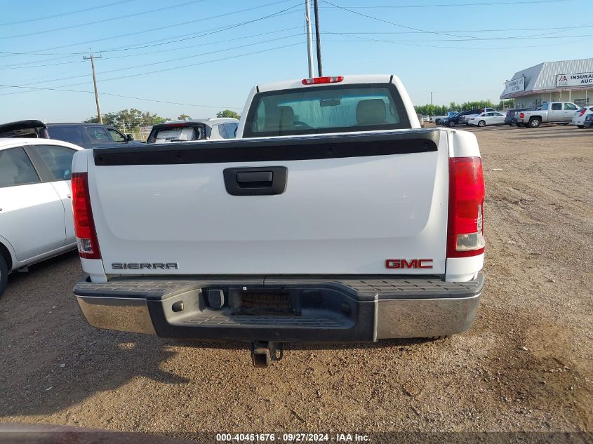 2013 GMC Sierra C1500 VIN: 1GTN1TE00DZ129628 Lot: 40451676