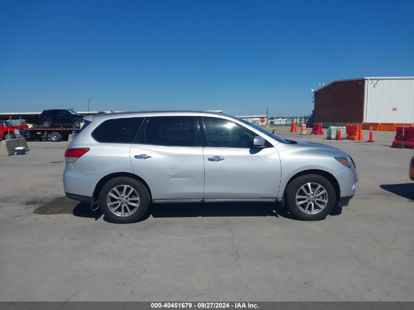 2014 Nissan Pathfinder S VIN: 5N1AR2MN1EC735924 Lot: 40451679