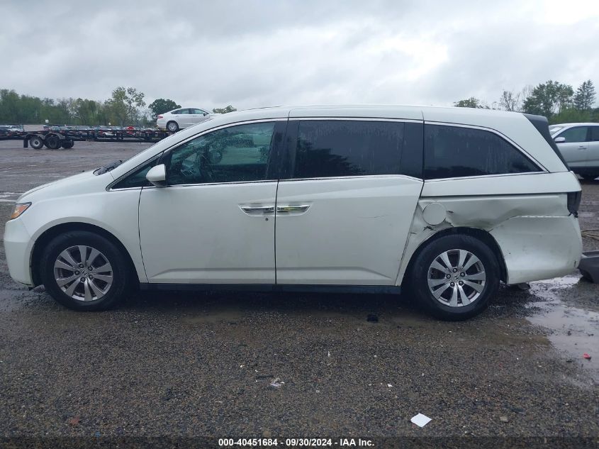 2014 Honda Odyssey Ex-L VIN: 5FNRL5H64EB063521 Lot: 40451684