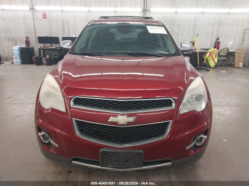 2012 Chevrolet Equinox Ltz VIN: 2GNFLGE57C6254757 Lot: 40451691