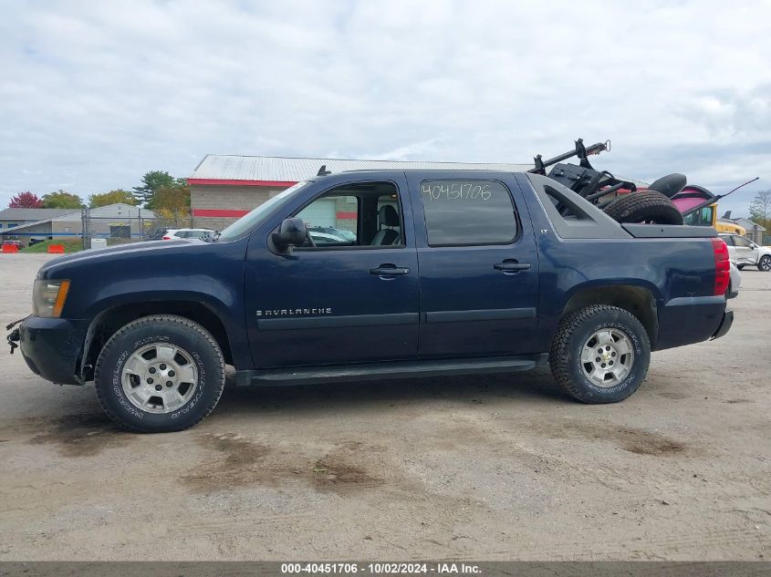 2007 Chevrolet Avalanche 1500 Lt VIN: 3GNFK12357G119287 Lot: 40451706